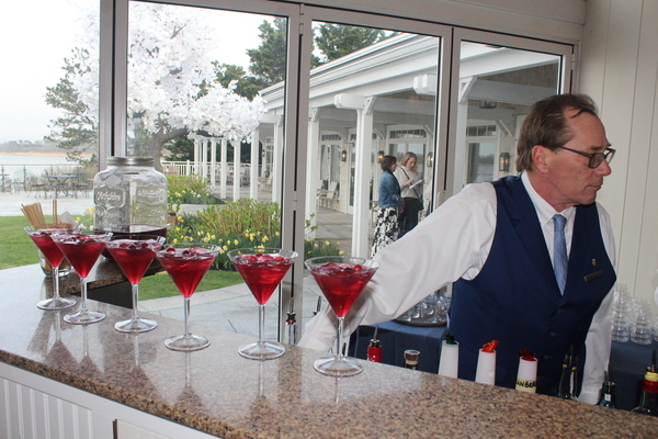 The Mad Hatter Martini served during the VIP segment of the Toast was a big hit for many of the guests.