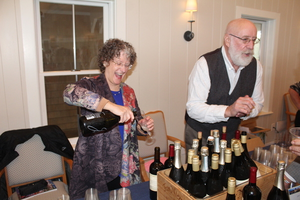 Former town planner Charleen Greenhalgh  was pouring wine for Josh Cellars.