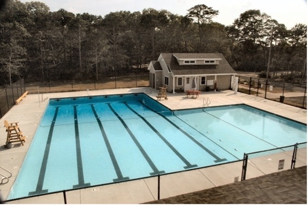 The outdoor pool at the Bay property was open to residents last summer. FILE PHOTO