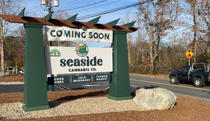Seaside Cannabis Co. was approved for its final license from the state Cannabis Control Commission earlier this month, setting the business up to become Orleans' first adult-use recreational marijuana retailer. RYAN BRAY PHOTO